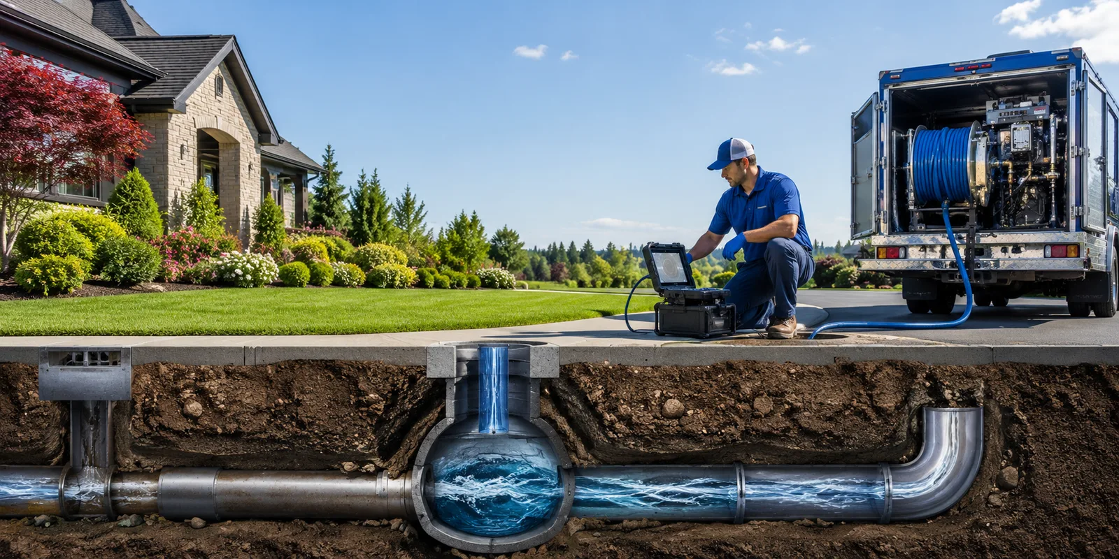 Drainage restoration information for Orangeville, PA